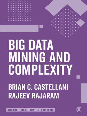 cover image of Big Data Mining and Complexity
